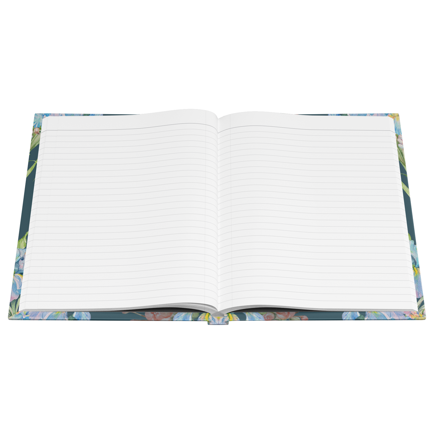Owning Our Story journal open to lined pages flat view
