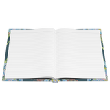 Owning Our Story journal open to lined pages flat view