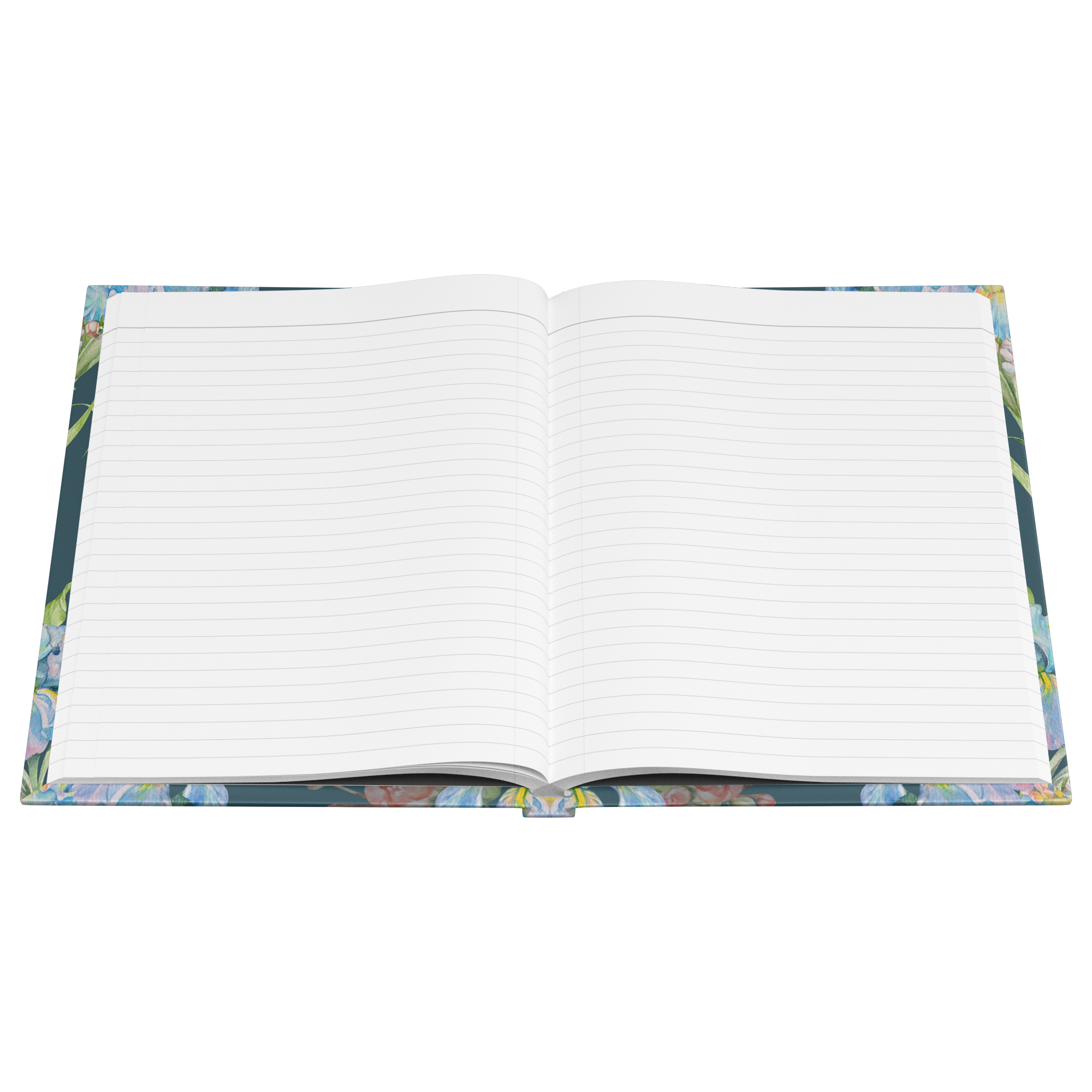 Owning Our Story journal open to lined pages flat view