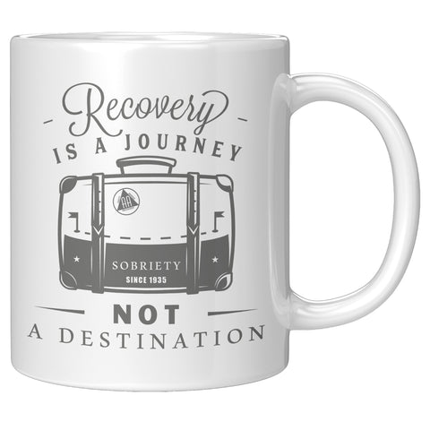 Recovery is a Journey Mug