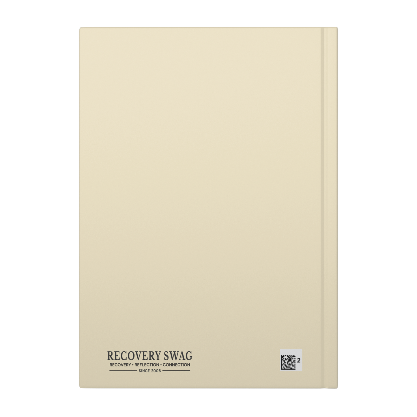 Impressionist Serenity Prayer journal back cover mockup