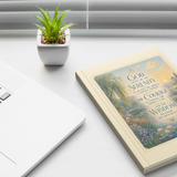 Impressionist Serenity Prayer recovery journal lifestyle mockup