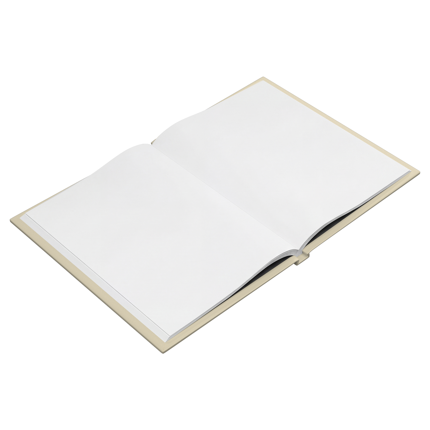 Impressionist Serenity Prayer journal blank pages angled view