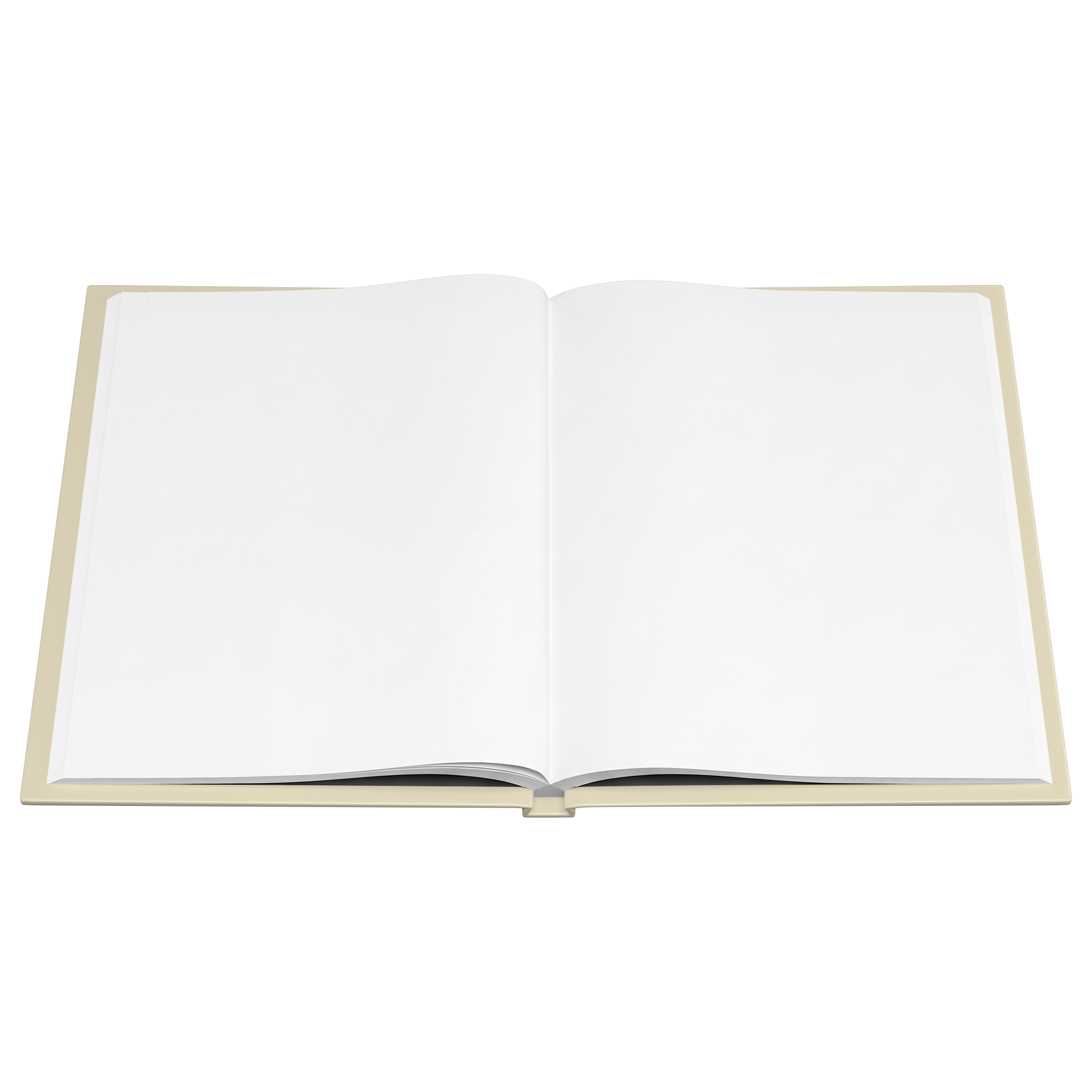Impressionist Serenity Prayer journal blank pages flat view