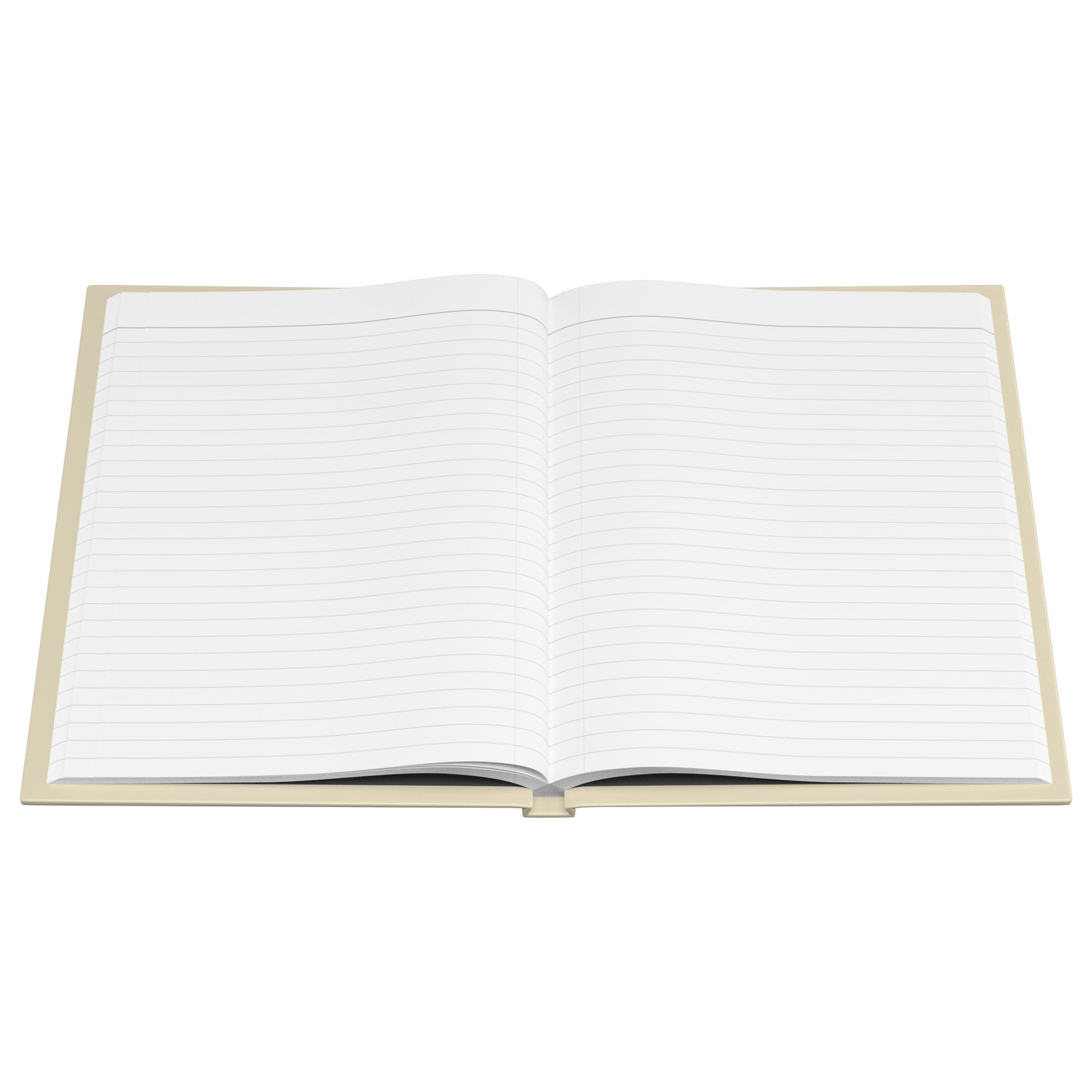 Impressionist Serenity Prayer journal lined pages flat view