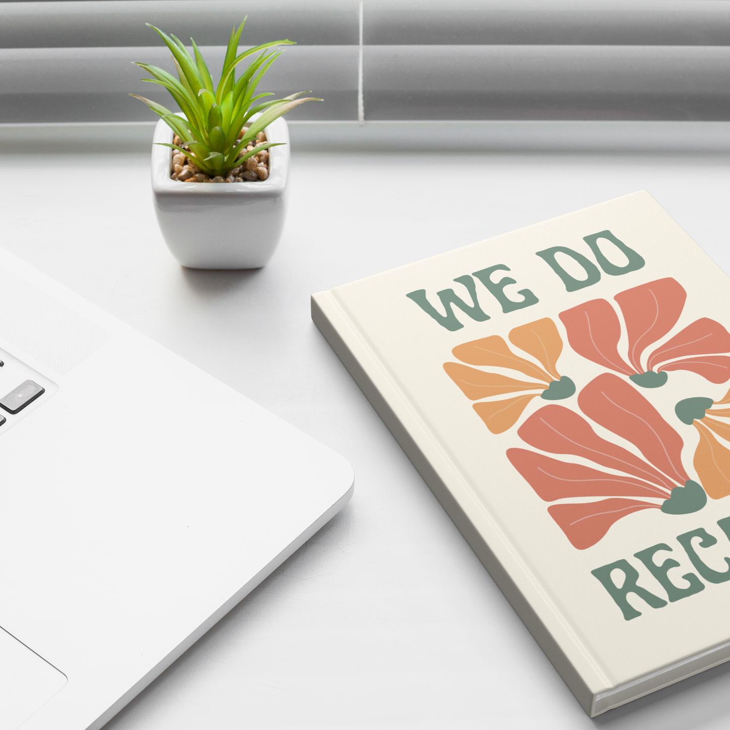 We Do Recover recovery journal lifestyle mockup