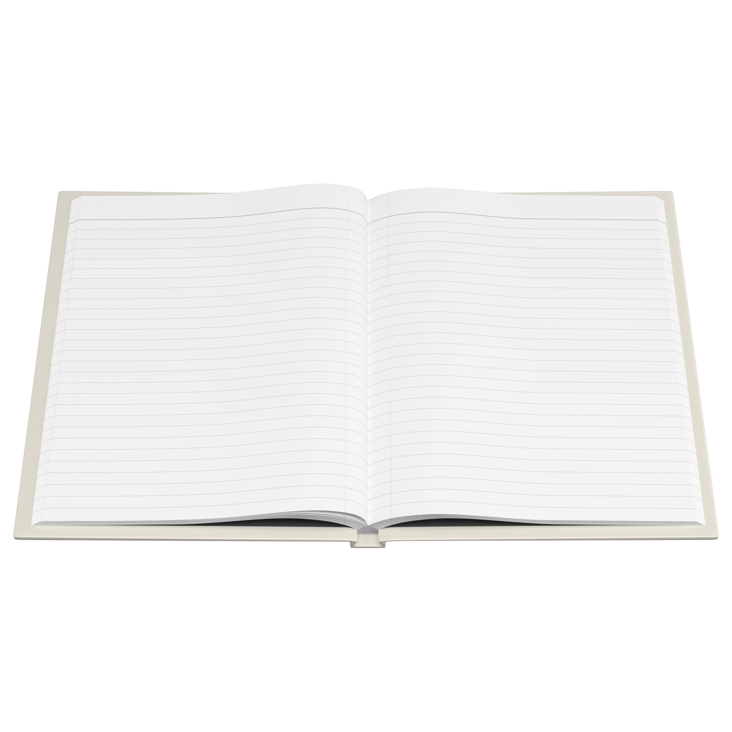 We Do Recover hardcover journal lined pages flat view