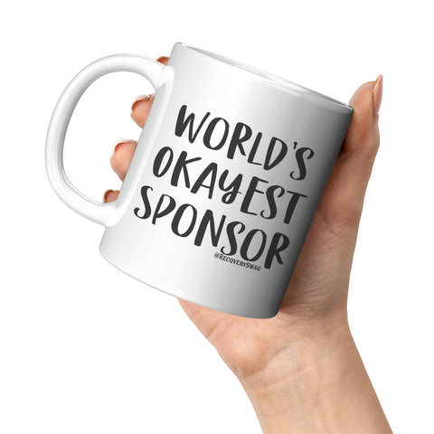 World's Okayest Sponsor Mug