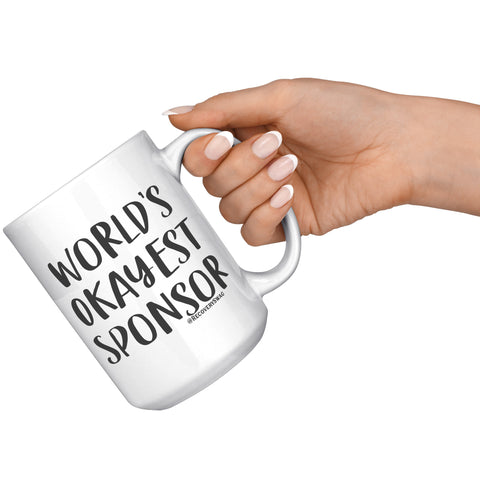 World's Okayest Sponsor Mug