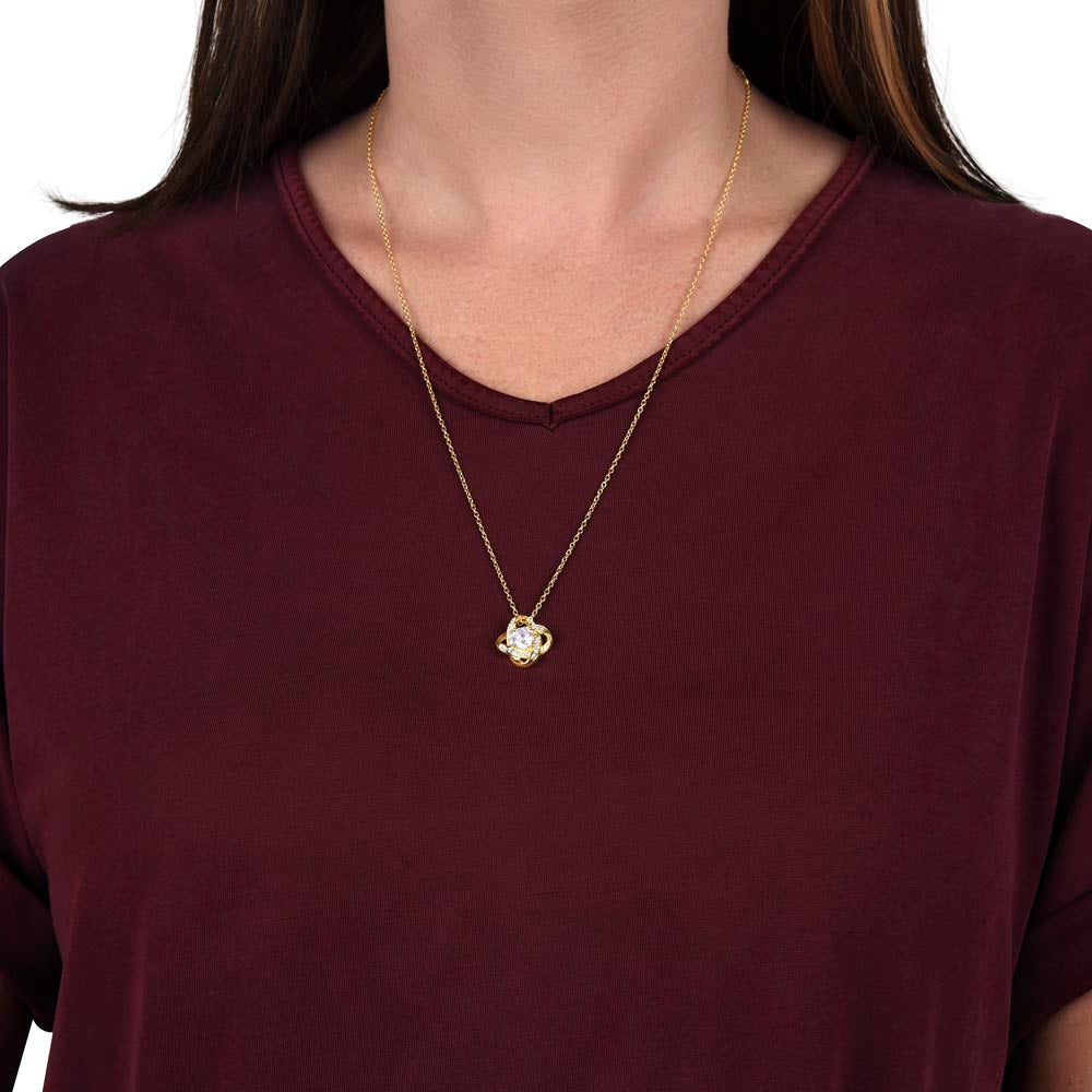 First ShineOn Recovery Knot Necklace