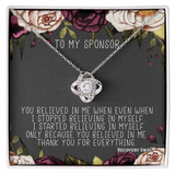 First ShineOn Recovery Knot Necklace