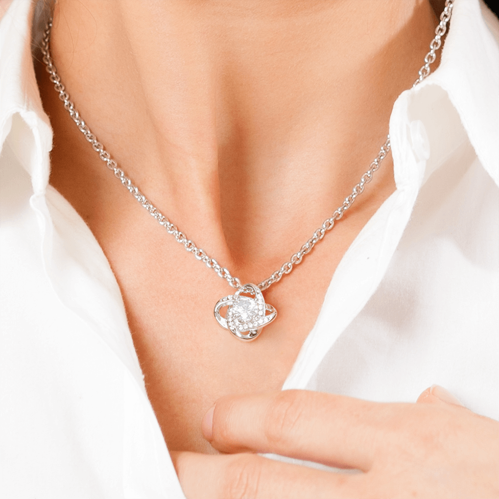 First ShineOn Recovery Knot Necklace