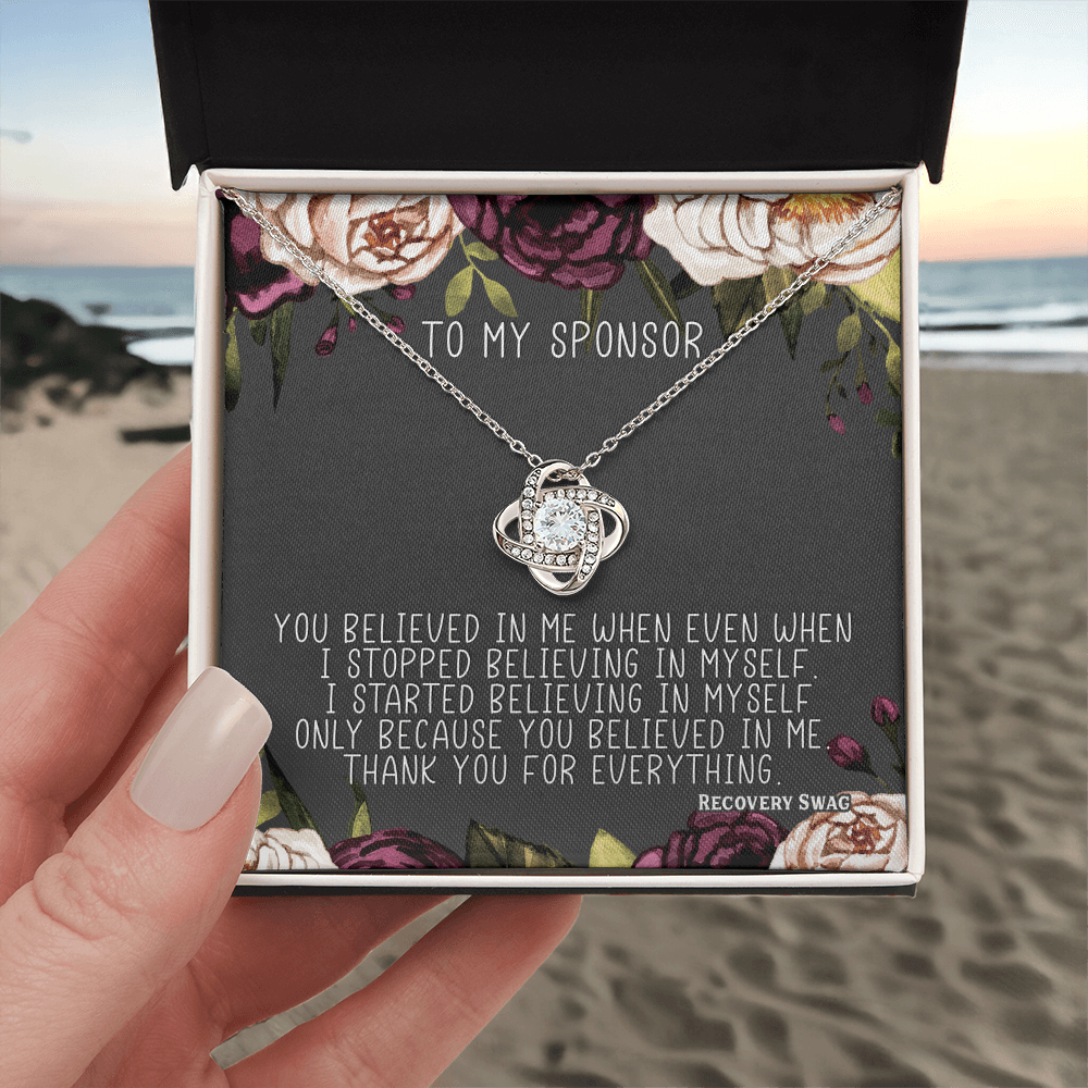 First ShineOn Recovery Knot Necklace