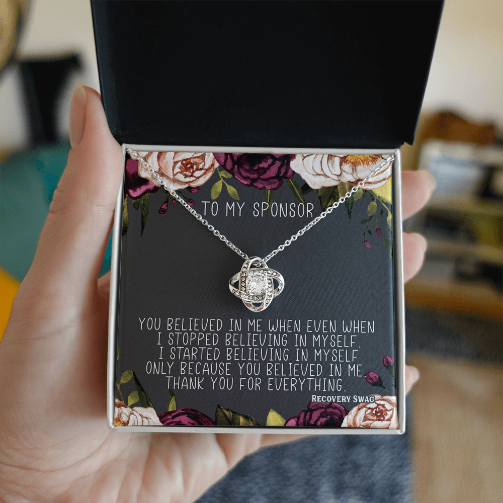 First ShineOn Recovery Knot Necklace