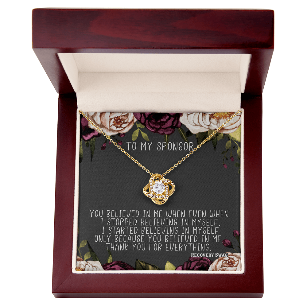 First ShineOn Recovery Knot Necklace