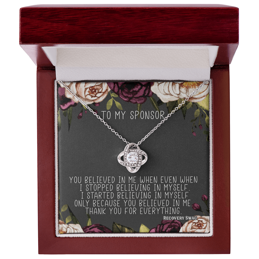 First ShineOn Recovery Knot Necklace