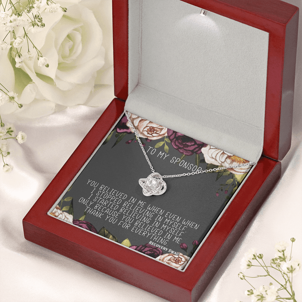 First ShineOn Recovery Knot Necklace