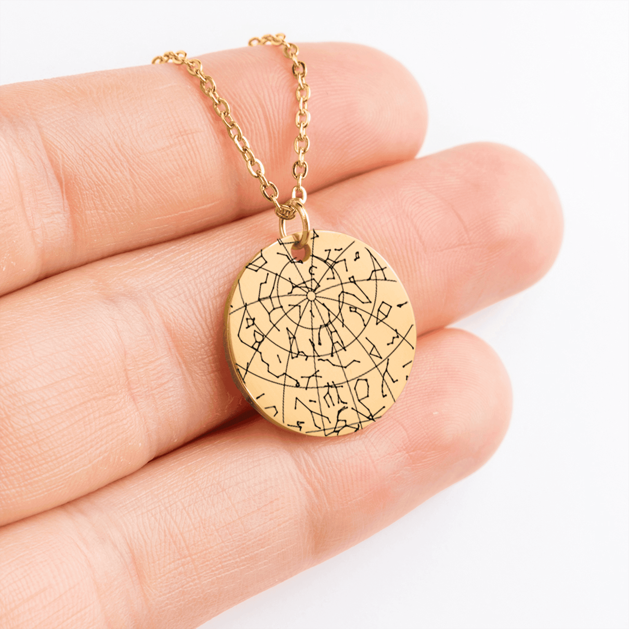 Star Map Recovery Necklace — One Night Changed Everything