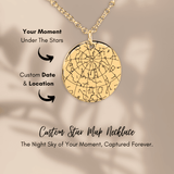 Star Map Recovery Necklace — Under This Sky It All Began