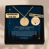 Star Map Recovery Necklace — One Night Changed Everything