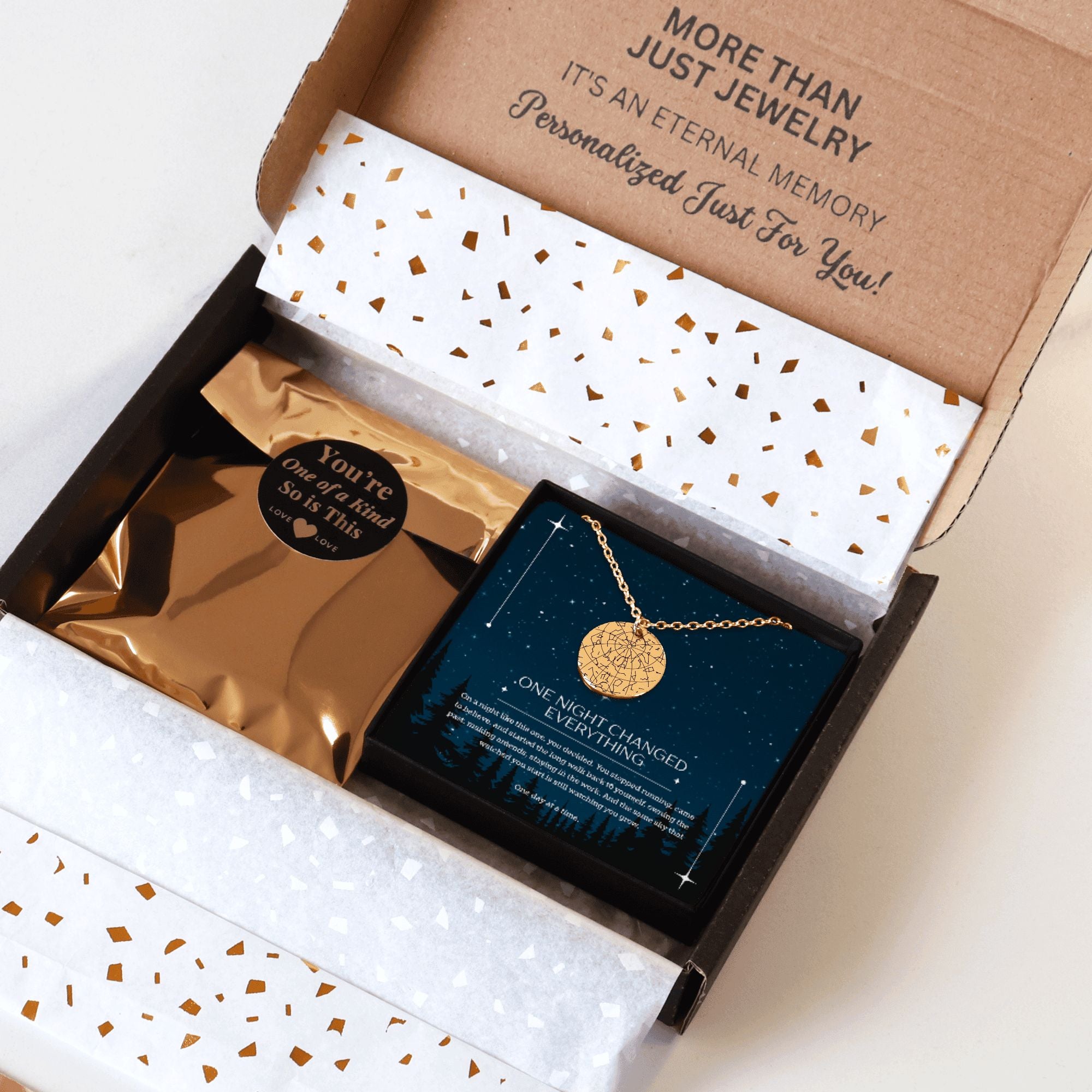 Star Map Recovery Necklace — One Night Changed Everything