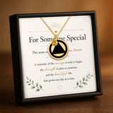 AA Sobriety Coin Necklace — Milestone Month Collection™
