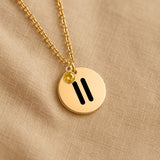 Pause Pray Proceed AA Coin Necklace — Milestone Month™