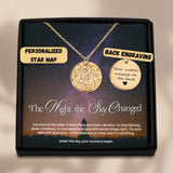 Star Map Recovery Necklace — The Night the Sky Changed