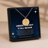 Star Map Recovery Necklace — Under This Sky It All Began