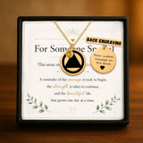 AA Sobriety Coin Necklace — Milestone Month Collection™