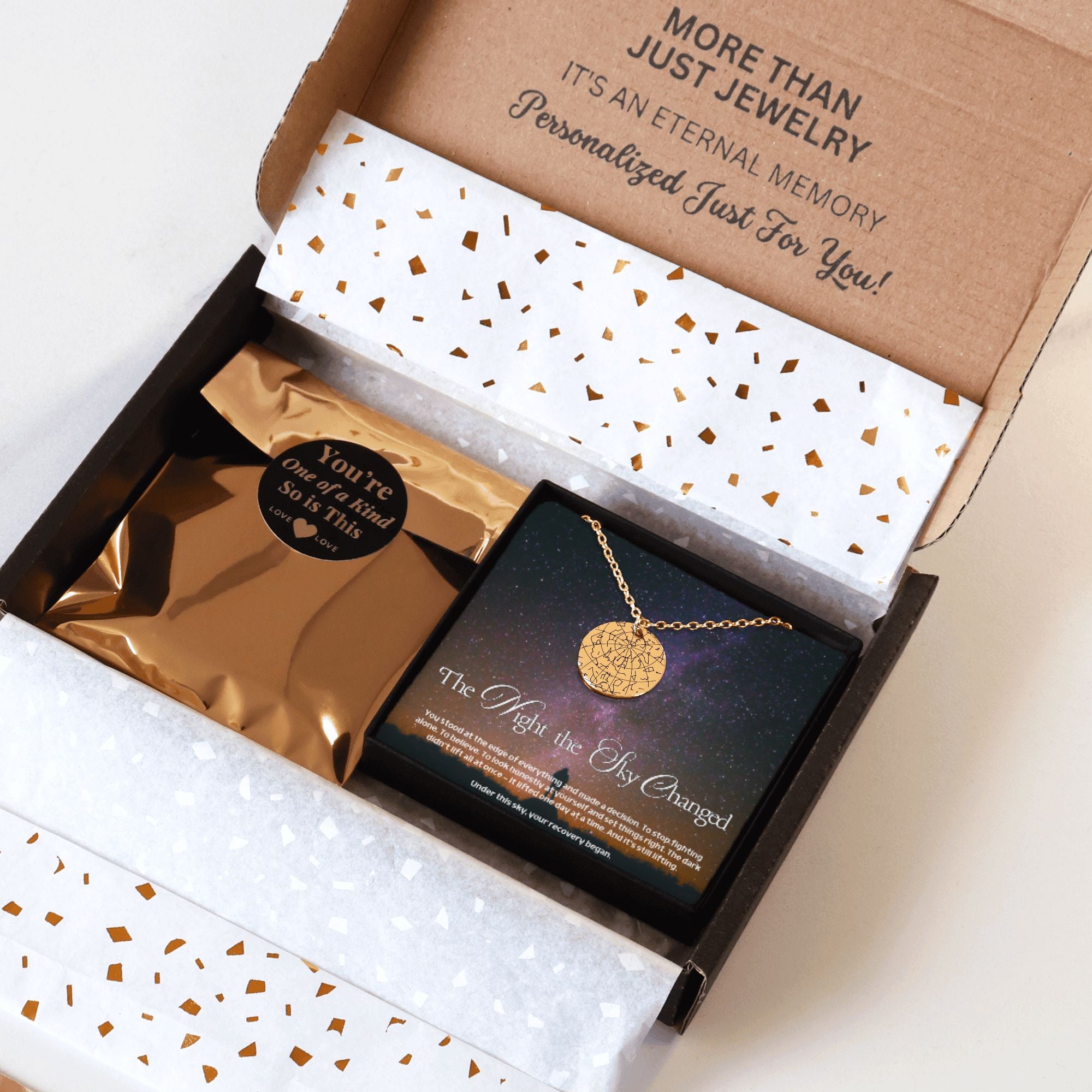 Star Map Recovery Necklace — The Night the Sky Changed