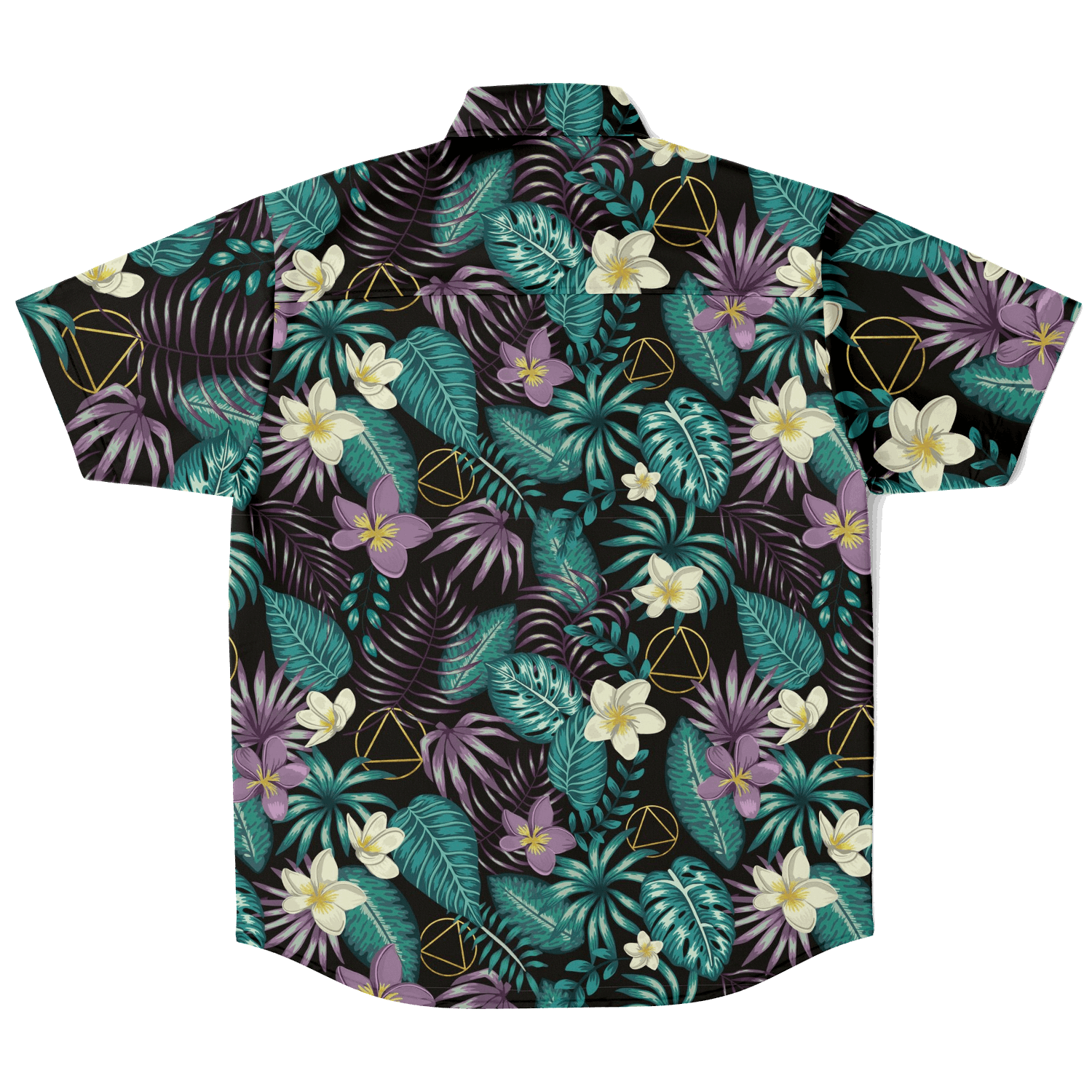 AA Logo Tropical Pattern - Button Down Shirt
