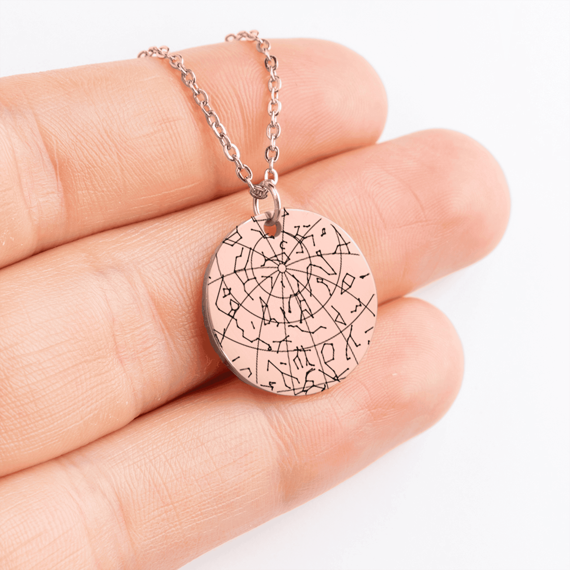 Recovery Star Map Necklace — Under This Sky, A Decision