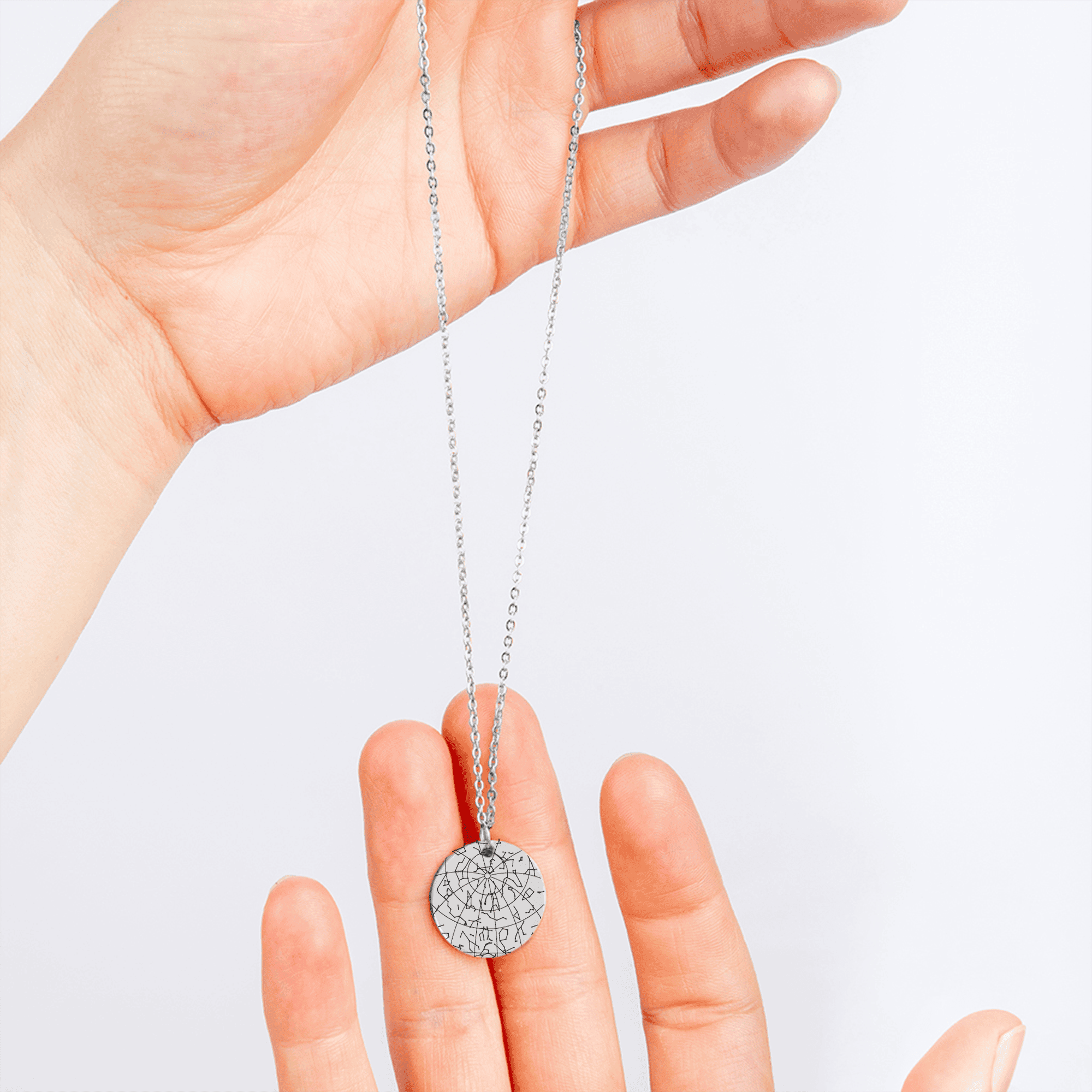 Star Map Recovery Necklace — Under This Sky It All Began