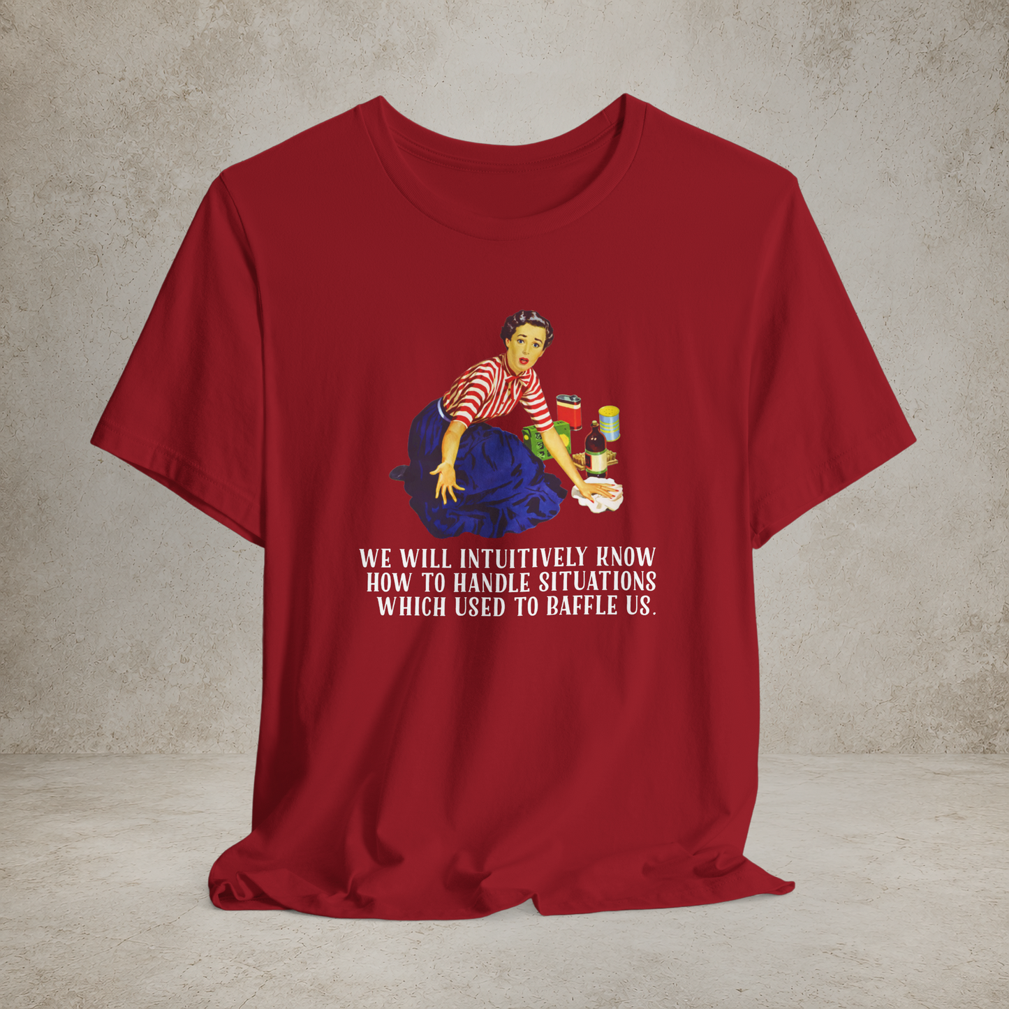 Intuitively Know AA recovery T-shirt featured design