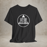 Let Go Let God 12 Step recovery T-shirt featured design