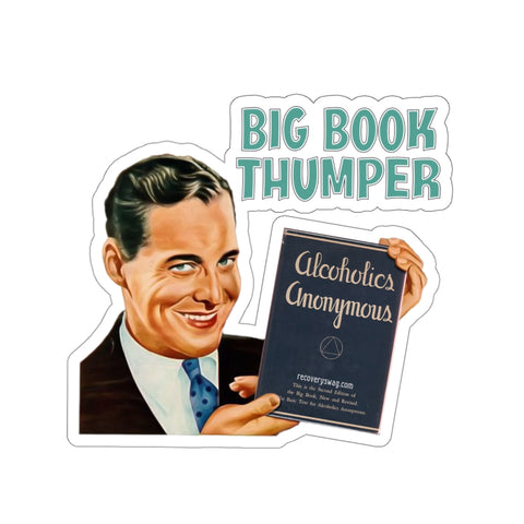 Big Book Thumper Sticker