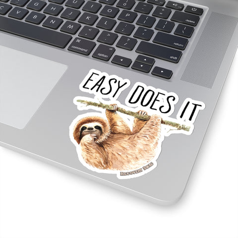 Easy Does It Sloth Sticker